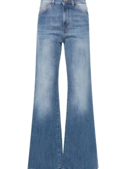 Dondup Jeans Blu Donna svasati a vita media