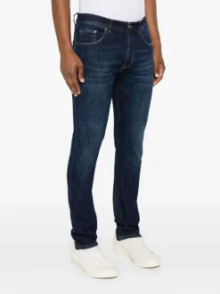 Dondup Jeans Blu Uomo Icon Skinny