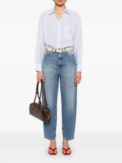 Dondup Pantalone Blu Donna