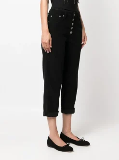 Dondup Pantalone Nero Donna