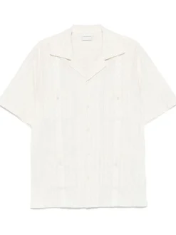 Drole De Monsieur Camicia Beige Uomo