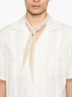 Drole De Monsieur Camicia Beige Uomo