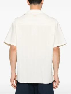 Drole De Monsieur Camicia Beige Uomo