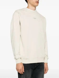 Drole De Monsieur Felpa Grigio Uomo Stampa Not From Paris Madame