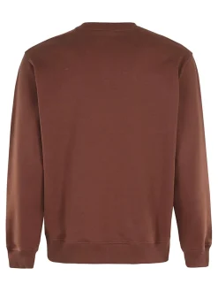 Drole De Monsieur Felpa Marrone Uomo