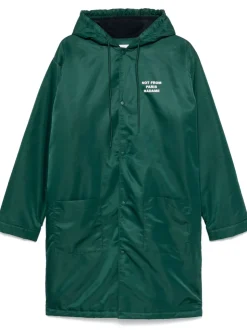 Drole De Monsieur Giubbotto Verde Uomo