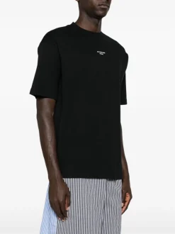 Drole De Monsieur T-shirt Nero Uomo Not From Paris Madame