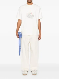 Drole De Monsieur T-shirt Bianco Uomo