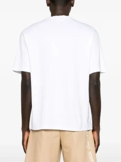 Drole De Monsieur T-shirt Bianco Uomo Not From Paris Madame