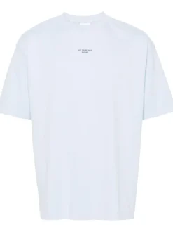 Drole De Monsieur T-shirt Blu Uomo con stampa