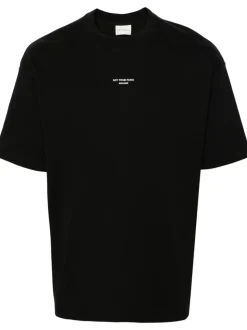 Drole De Monsieur T-shirt Nero Uomo Not From Paris Madame