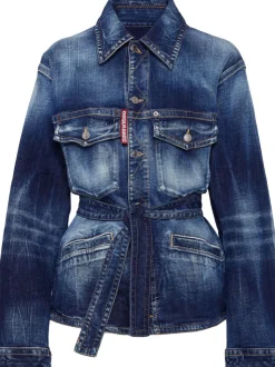 Dsquared2 Camicia Blu Donna To 5 Jean