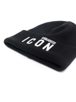 Dsquared2 Cappello Nero Uomo