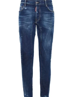 Dsquared2 Jeans Blu Uomo Tidy Biker