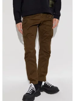 Dsquared2 Pantalone Marrone Uomo Sexy Cargo