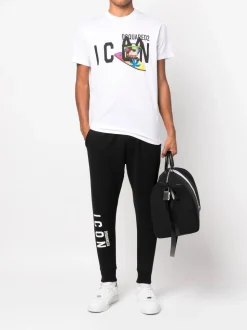 Dsquared2 Pantalone Multicolore Uomo