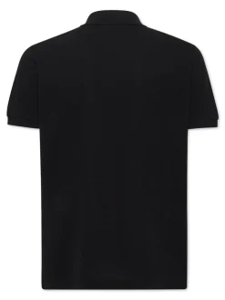 Dsquared2 Polo Nero Uomo Motivo Logo