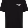 Dsquared2 Uomo T-shirt Nero Stampa Logo Milano