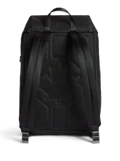Dsquared2 Zaino Nero Uomo Logo Tono su Tono