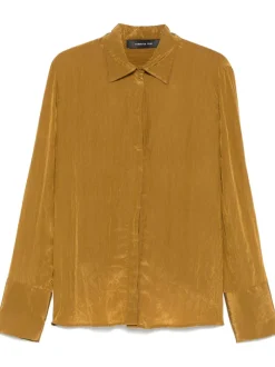 Federica Tosi Camicia Giallo Donna