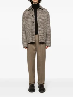 Fileria Maglia Marrone Uomo Dolcevita