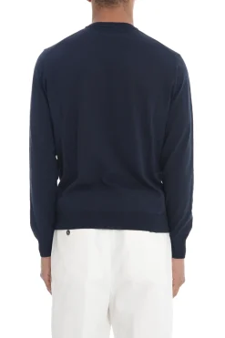 Filippo De Laurentis Maglia Blu Uomo maniche lunghe