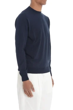 Filippo De Laurentis Maglia Blu Uomo maniche lunghe