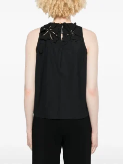 Forte Forte Top Nero Donna