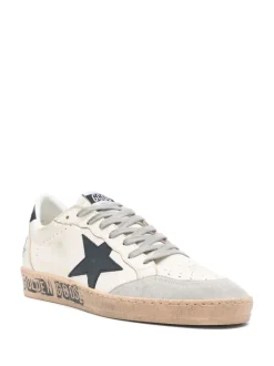 Golden Goose Ball Star Uomo Scarpa Bianco-Blu