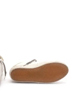 Golden Goose Donna Scarpe Bianco-Platino Super-Star