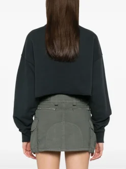 Golden Goose Felpa Nero Donna