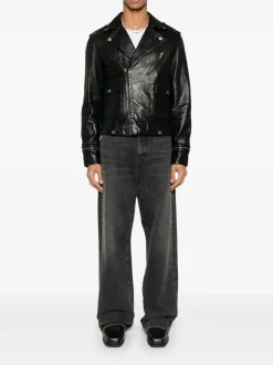 Golden Goose Giubbotto Nero Uomo