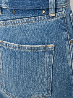 Golden Goose Jeans Blu Donna