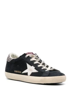 Golden Goose Scarpa Blu Donna Super Star