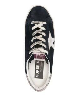 Golden Goose Scarpa Blu Donna Super Star