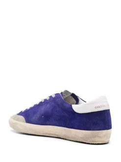 Golden Goose Scarpa Viola Uomo Super Star