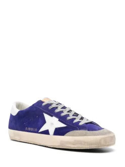 Golden Goose Scarpa Viola Uomo Super Star