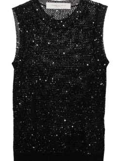 Golden Goose Top Nero Donna