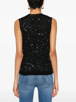 Golden Goose Top Nero Donna