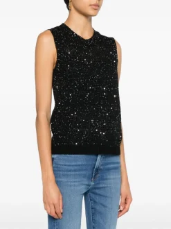 Golden Goose Top Nero Donna