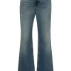Haikure Jeans Blu Donna Korea Piano