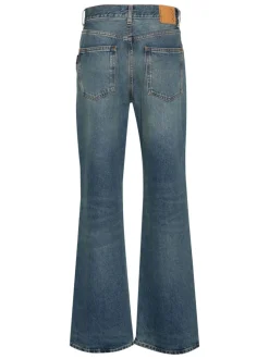 Haikure Jeans Blu Donna Korea Piano