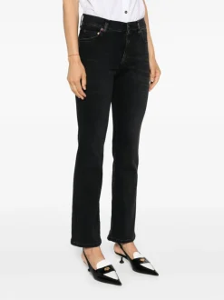 Haikure Jeans Nero Donna