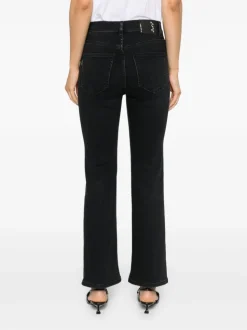 Haikure Jeans Nero Donna