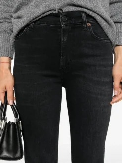 Haikure Jeans Nero Donna