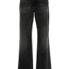 Haikure Jeans Nero Donna Korea Spider
