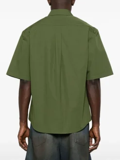 Kenzo Camicia Verde Uomo