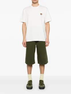 Kenzo Uomo T-shirt Bianco Tiger Crest