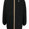 K-way Giacca Pattern Uomo lunga con logo