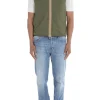 K-way Gilet Verde Cipresso Uomo Valen Stretch Dot